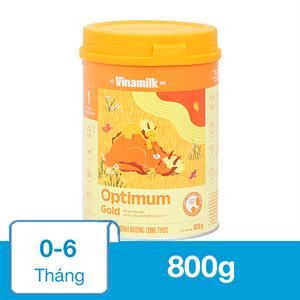 Sữa Bột Optimum Gold Số 1 800G (0 - 6 Tháng)