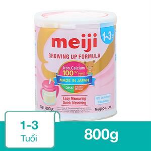 Sữa Bột Meiji Growing Up Formula 800G (1 - 3 Tuổi)