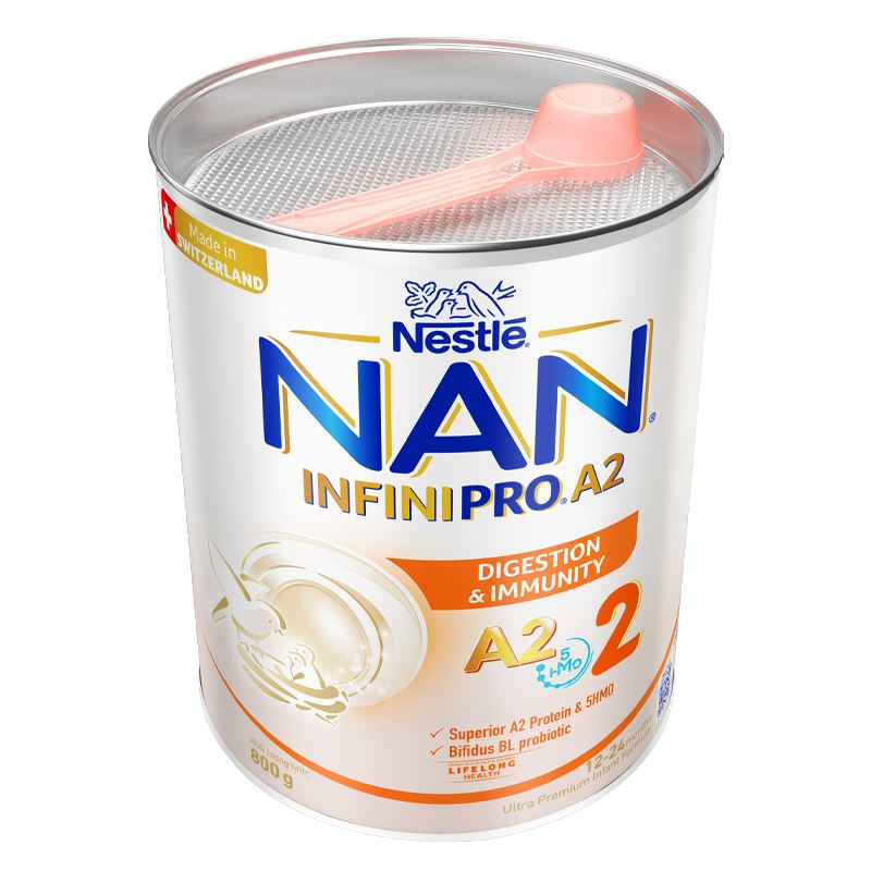 Sữa bột NAN InfiniPro A2 số 2 (đạm quý A2) 400g (1 - 2 tuổi) - Giao bao bì ngẫu nhiên 16