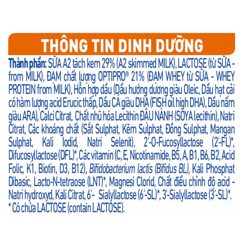 Sữa bột NAN InfiniPro A2 số 2 (đạm quý A2) 400g (1 - 2 tuổi) - Giao bao bì ngẫu nhiên 18