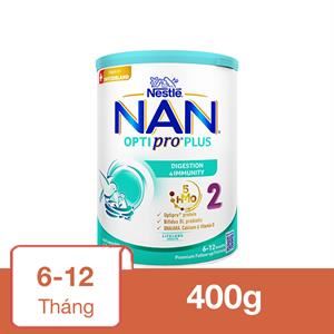 Sữa Bột Nan Optipro Plus Số 2 400G (6 - 12 Tháng)