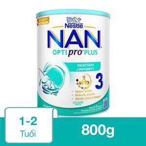 Sữa Bột Nan Optipro Plus Số 3 800G (1 - 2 Tuổi)