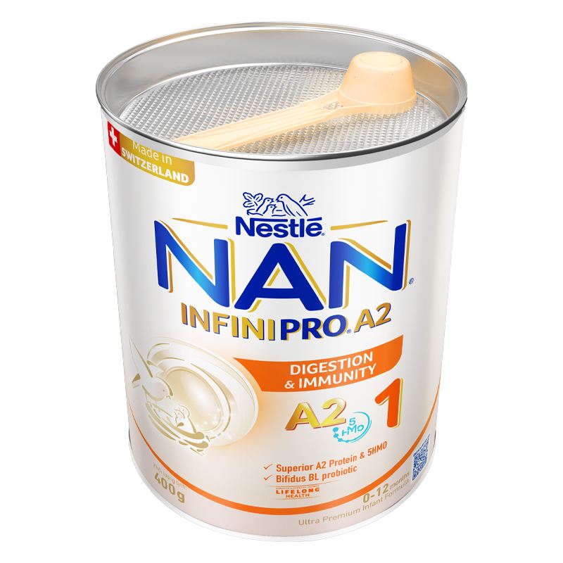 Sữa bột NAN InfiniPro A2 số 1 (đạm quý A2) 800g (0 - 12 tháng) - Giao bao bì ngẫu nhiên 15