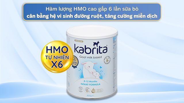 Sữa dê chứa hàm lượng HMO tự nhiên cao gấp 6 lần sữa bò