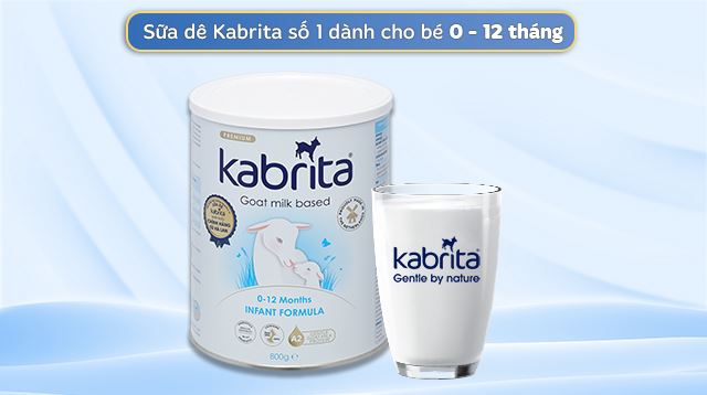 Sản phẩm sữa công thức dành cho bé từ 0 - 12 tháng