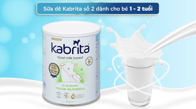 Nguồn sữa dành cho bé từ 1 - 2 tuổi