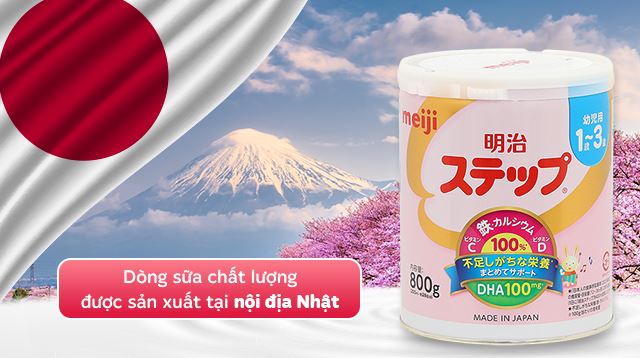 Sản phẩm sữa nội địa Nhật chất lượng