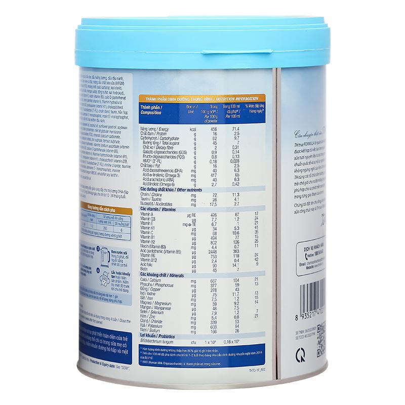 Sữa bột TH true Formula số 3 800g (1 - 2 tuổi) - Giao bao bì ngẫu nhiên 5
