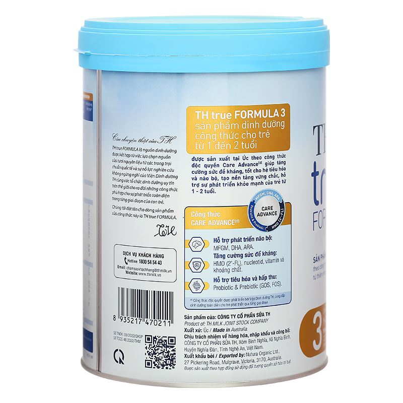 Sữa bột TH true Formula số 3 800g (1 - 2 tuổi) - Giao bao bì ngẫu nhiên 6