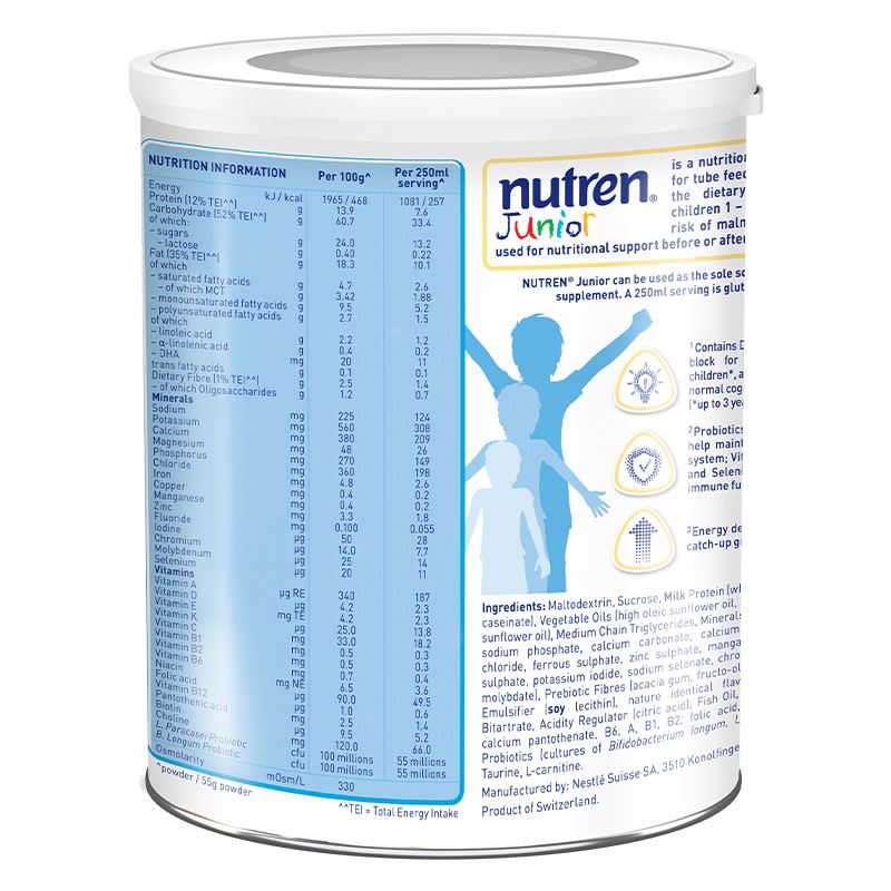 Sữa bột Nutren Junior hương vani 400g (1 - 10 tuổi) - Giao bao bì ngẫu nhiên 11