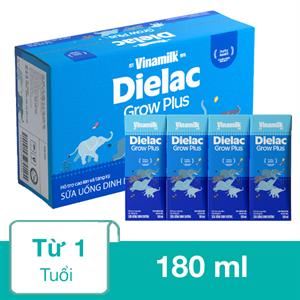 Thùng 48 Hộp Sữa Non Pha Sẵn Dielac Grow Plus 180 Ml (Từ 1 Tuổi) - Giao Bao Bì Ngẫu Nhiên