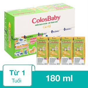 Thùng 48 Hộp Sữa Non Pha Sẵn Colosbaby Gold 180 Ml (Từ 1 Tuổi)