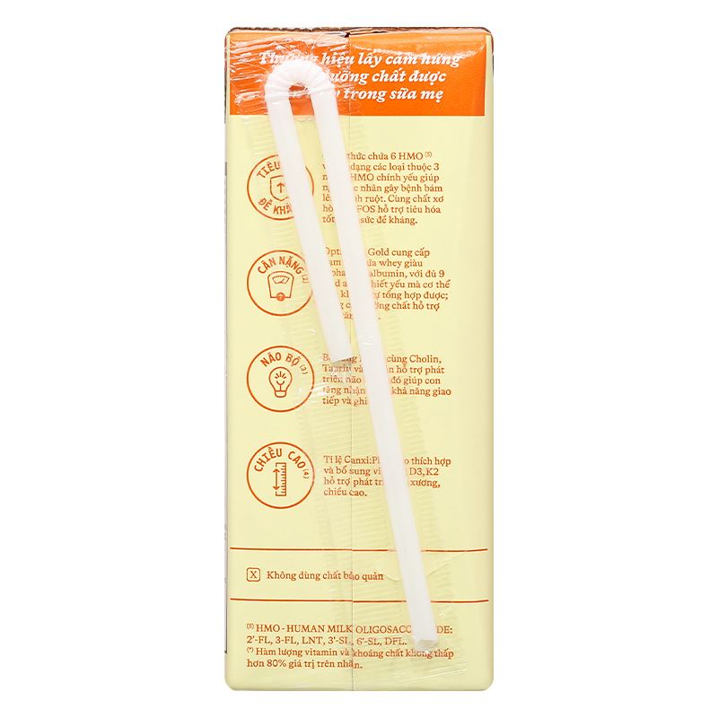Thùng 48 hộp sữa pha sẵn Optimum Gold 180 ml (từ 1 tuổi) - Giao bao bì ngẫu nhiên 24