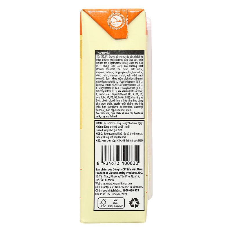 Thùng 48 hộp sữa pha sẵn Optimum Gold 180 ml (từ 1 tuổi) - Giao bao bì ngẫu nhiên 26