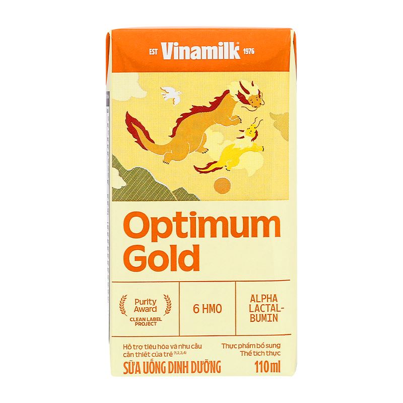 Lốc 4 hộp sữa pha sẵn Optimum Gold 110 ml (từ 1 tuổi) - Giao bao bì ngẫu nhiên 26