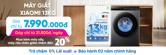 Banner Slide Ngành hàng Máy giặt
