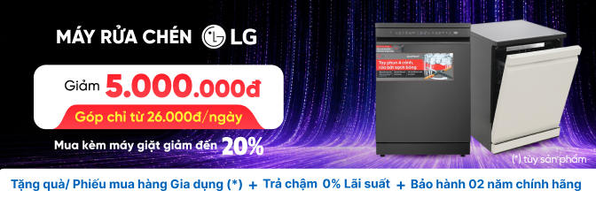 Banner Slide Ngành hàng Máy giặt