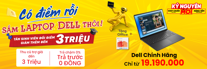 Laptop Dell CHÍNH HÃNG