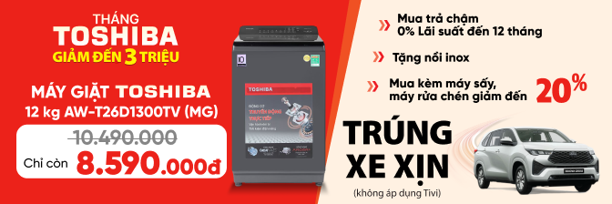 Banner Slide Ngành hàng Máy giặt