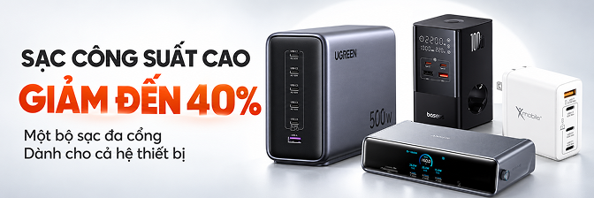 SẠC DỰ PHÒNG NHANH NHỎ ĐÃ