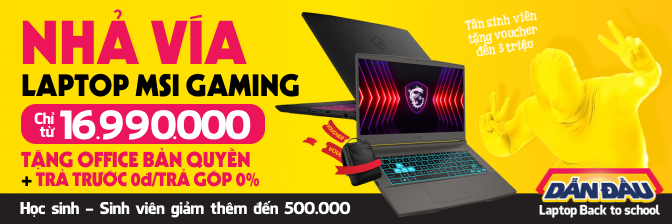 Laptop Gaming | Laptop Msi Chơi Game Giá Rẻ, Giảm Đến 10 Triệu  - 10/2024