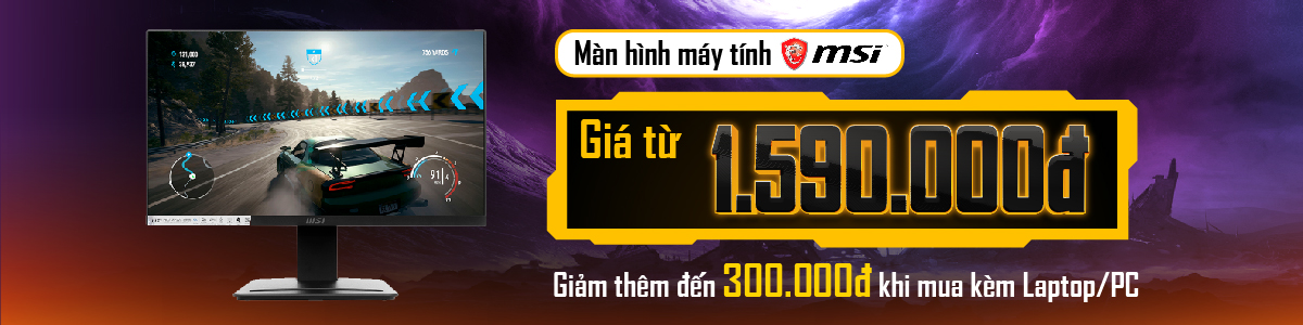 Màn Hình Máy Tính Msi Giá Rẻ Giảm Đến 16%, Trả Góp, Giao Tận Nhà  - 09/2024