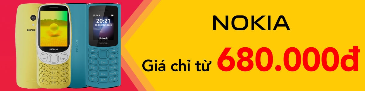 Điện Thoại Smartphone Nokia Chính Hãng, Giá Rẻ, Trả Góp 0%  - 09/2024