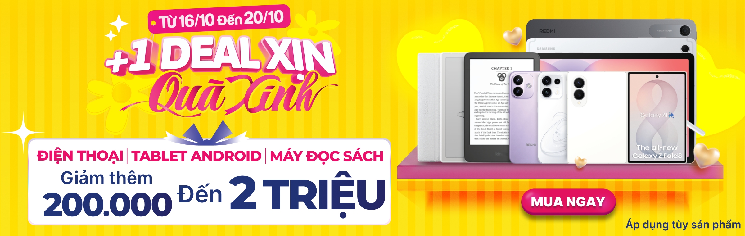 +1 Deal Xịn Quà Xinh