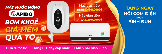 MÁY NƯỚC NÓNG RAPIDO
