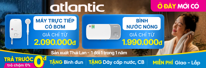 MÁY NƯỚC NÓNG ATLANTIC