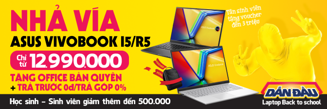 Laptop | Máy Tính Xách Tay Asus Vivobook Chính Hãng, Trả Góp 0%  - 10/2024