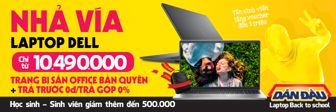 Máy Tính Laptop Dell Giá Rẻ, Trả Góp  - 10/2024