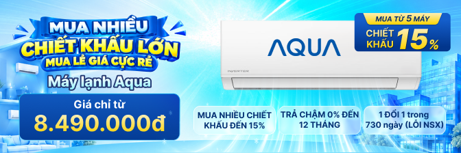 Banner Slide Ngành hàng Máy lạnh