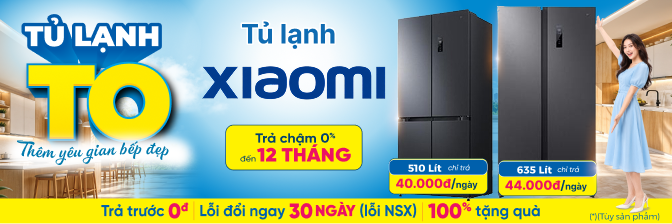 Banner Slide Ngành hàng TỦ LẠNH