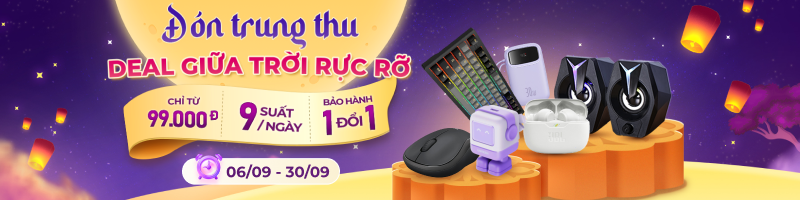 Phụ Kiện Sale Trung Thu - Ưu Đãi Đến 50%++