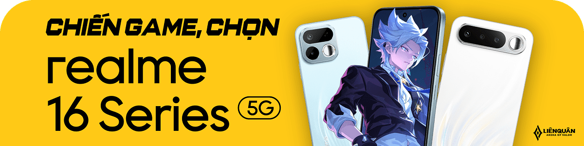 Chiến game, chọn realme 16 series