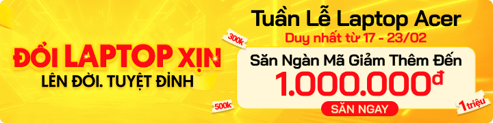 [laptop] săn coupon cuối tuần