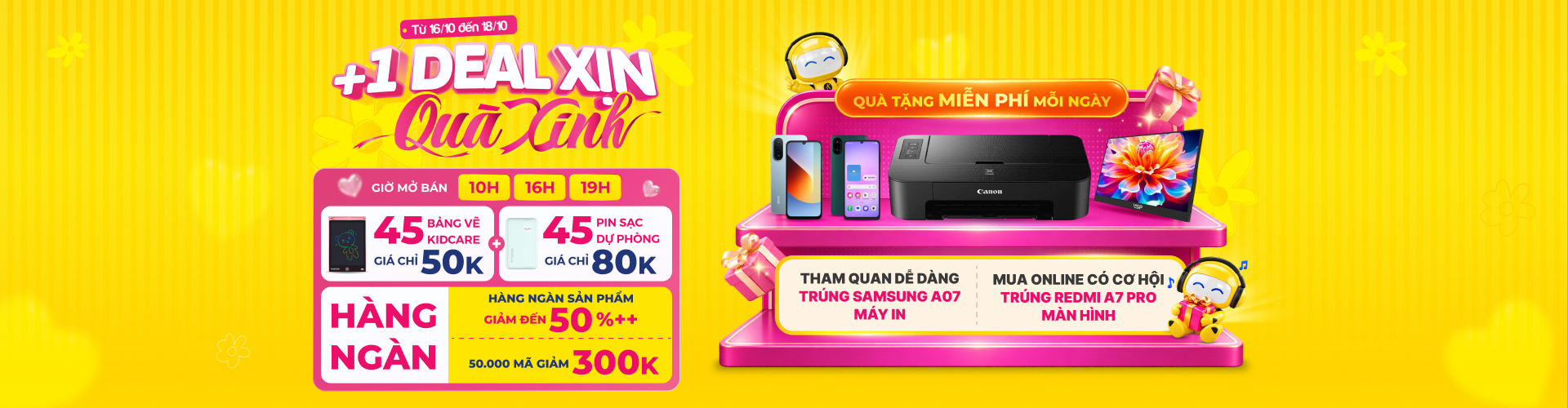 +1 DEAL XỊN QUÀ XINH