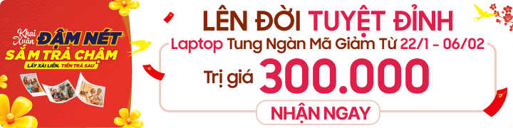 [laptop] săn coupon cuối tuần