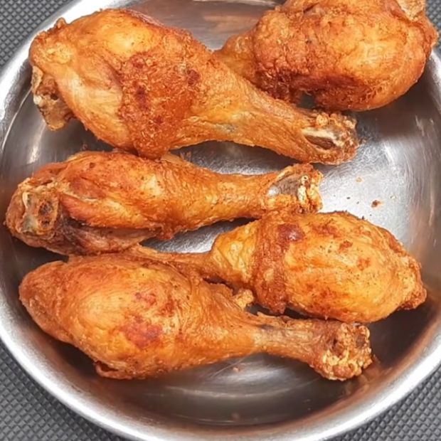 cách làm đùi gà rán