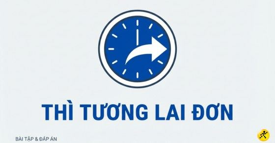 1000 Bài tập thì Tương Lai Đơn có đáp án miễn phí mới nhất