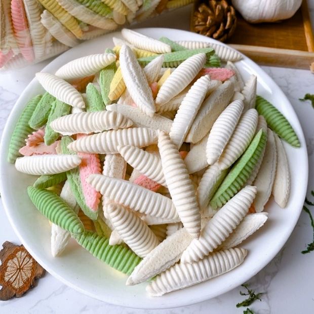 Cách làm bánh con sùng (bánh con đuông) nước cốt dừa tuổi thơ với lò nướng