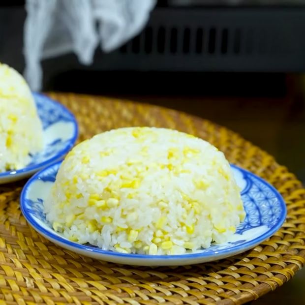 Cách đồ xôi hoa cau (xôi đỗ xanh) dẻo ngon chỉ 3 nguyên liệu với nồi hấp