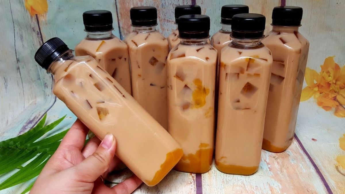 3 công thức làm trà sữa chai