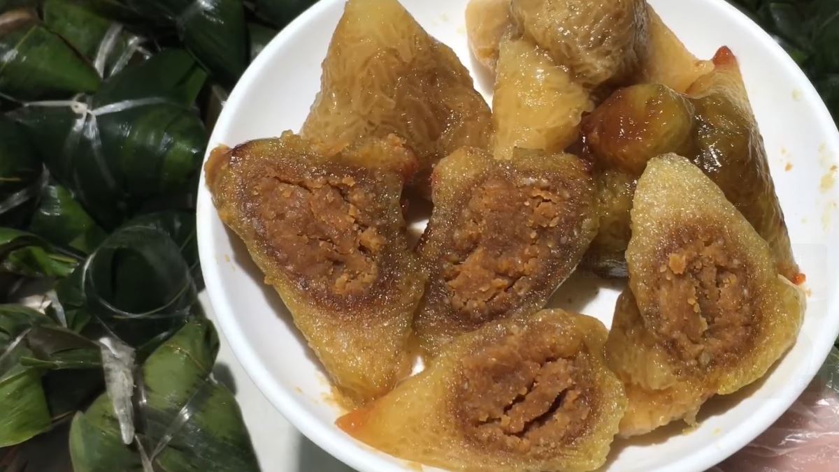 Cách làm bánh ú lá tre