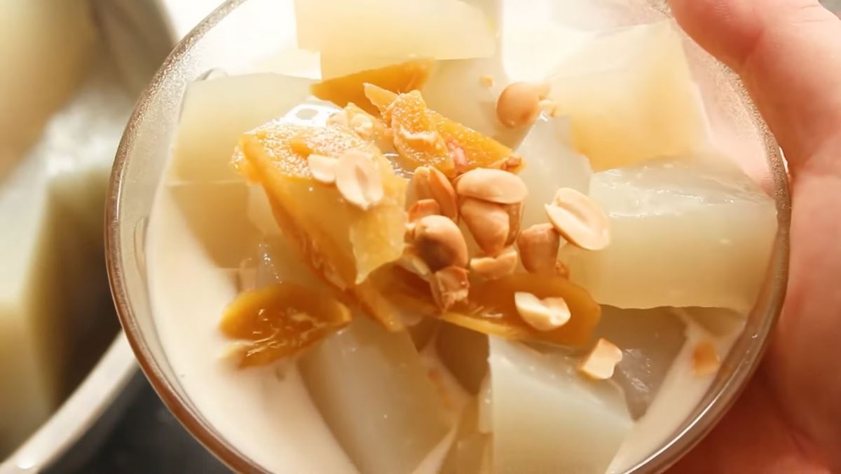 Cách nấu xu xoa bằng rong biển khô