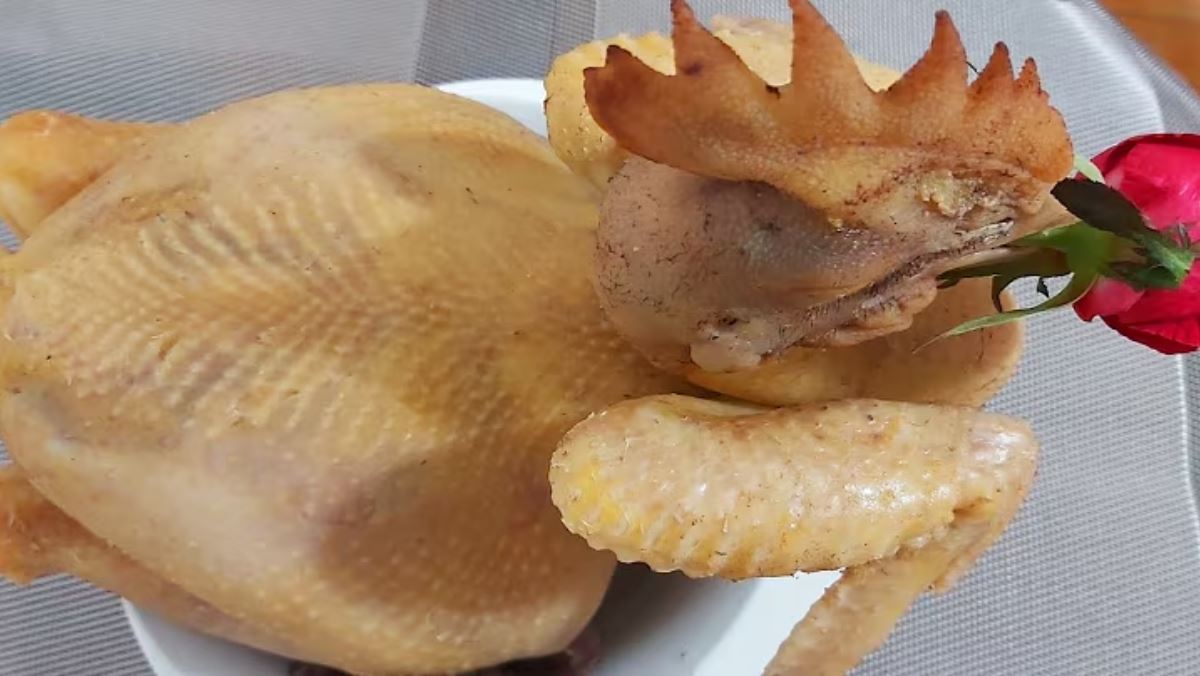 Cách buộc gà cánh tiên