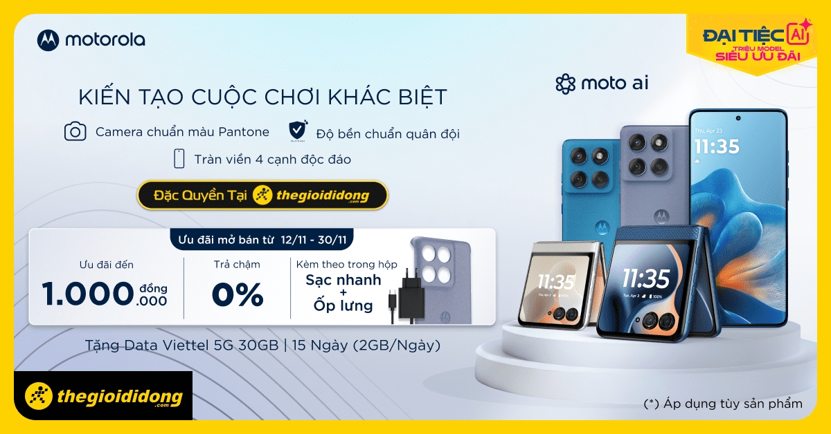 Motorola G86 5G giá tốt, thời lượng pin lên đến 53 giờ