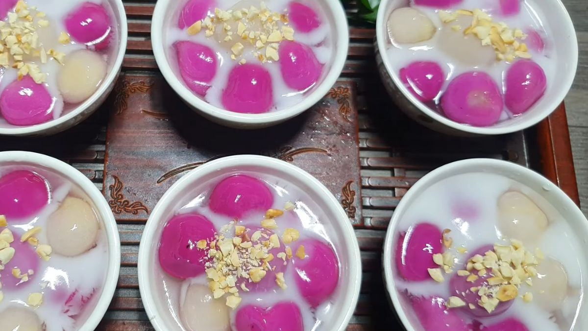 Chè trôi nước bằng bột năng