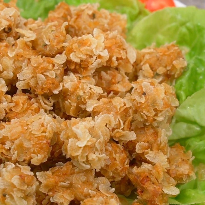 Chả cá chiên cốm